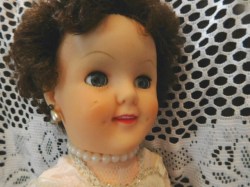 18 inch unmarked 50 bride face